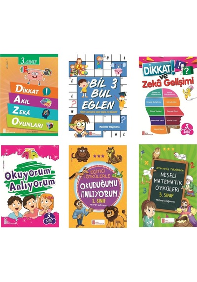 Ata 3.sınıf Eğitim Seti 6 Kitap