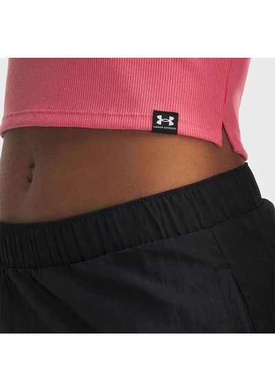 Under Armour Rival Rib Baby Kadın Pembe Polo Yaka Tişört