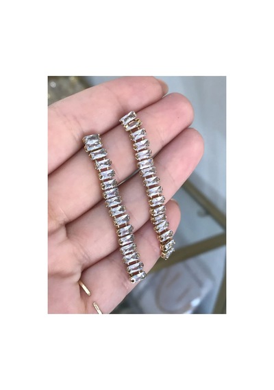 Su Yolu Model Küpe Altın