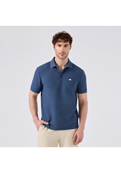 Ellesse 6sm5010-ebl Polo Yaka Erkek T-shirt - Mavi Mavi