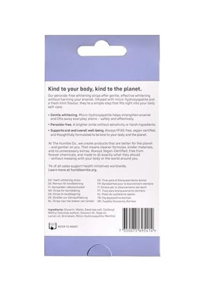 Diş Beyazlatma Bandı Nane Teeth Whitening Strips - Fresh Mint 28 Strips Peroksit İçermez Dişlere Ve Diş Etlerine Karşı Nazik, Hidroksiapatit İle Güçlendirilmiş Diş Beyazlatma Bandı Nane Teeth Whitening Strips - Fresh Mint 28 Strips Peroksit İçermez Dişlere Ve Diş Etlerine Karşı Nazik, Hidroksiapatit İle Güçlendirilmiş