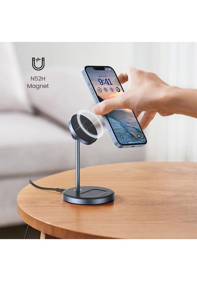 Ugreen 2-in-1 20w Magsafe Telefon Standı Kablosuz Wireless Şarj Özellikli, 90668 -