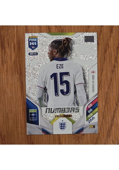 2026 Eberechi Eze Excellence Numbers Oyun Kartı Exc15