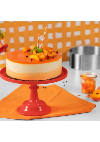 Kaiser Ayarlanabilir Pasta Çemberi Gümüş