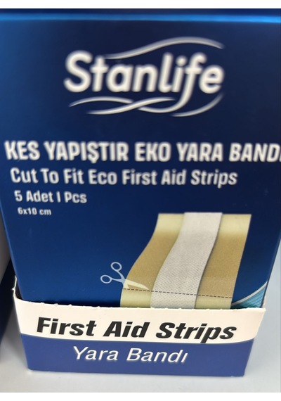 Stanlıfe Kes Yapıştır Eko Yara Bandı 5 Li