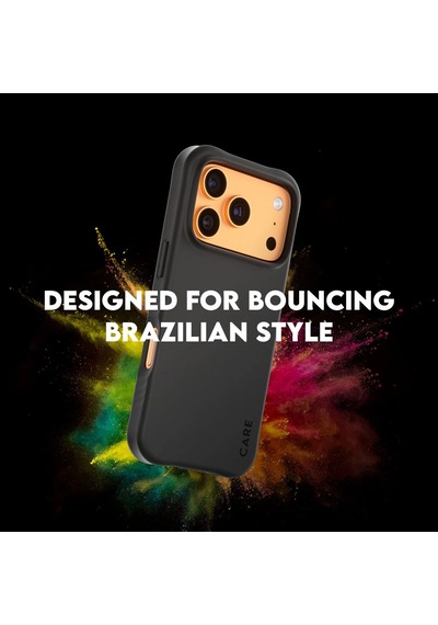 Panzerglass By Care Apple iPhone Uyumlu  17 Pro Max Samba Magsafe Siyah Kılıf