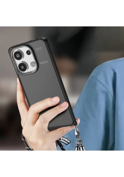 Newface Xiaomi Redmi Note 13 Pro 4g Kılıf Elegant Kapak - Pudra
