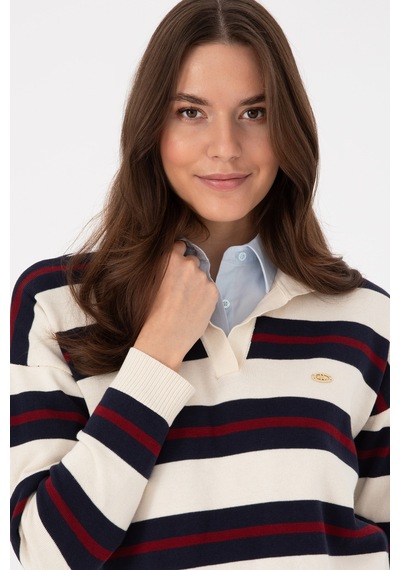 U.S. Polo Assn. U.s. Polo Assn. Kadın Kazak /triko 50314790-vr256 İnci