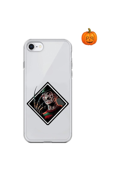 Dali Design Apple Uyumlu iPhone 6 Şeffaf Kılıf Horror 2 Tasarımlı