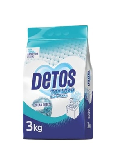 Detos Ocean Elde Yıkama Deterjanı 3 Kg Acı Badem