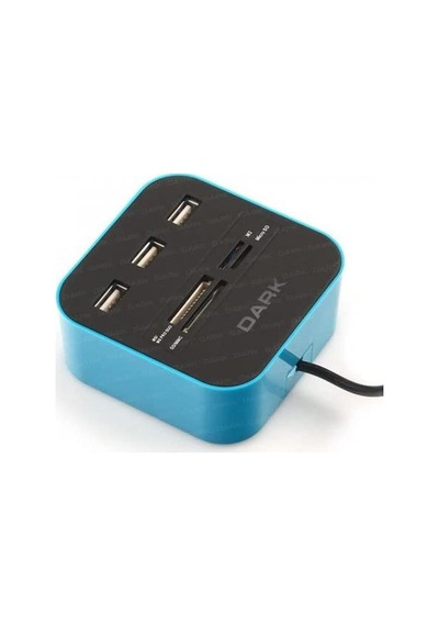 Dk Ac Ucr202bl Usb Microsd/sd/mmc/m2/ms Pro Duo Kart