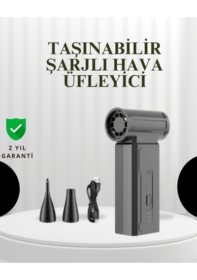 Hepsi Taşınabilir Şarjlı Güçlü Hava Üfleme Aleti Çok Yönlü Kullanım Najmaddin