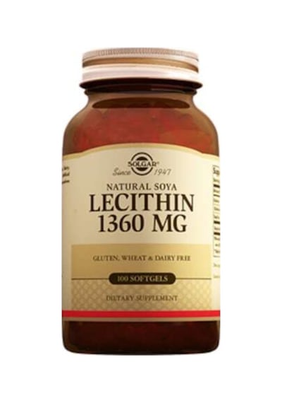 Solgar Lecithin 1360 Mg 100 Kapsül