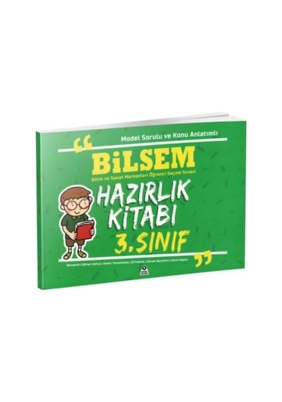 3.Sınıf Bilsem Hazırlık Kitabı -  Zeki Çocuk Yayınları