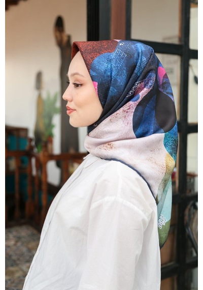 Levidor Twill Eşarp Trend Ldt254-01 Taş-çok Renkli
