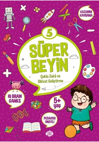 Süper Beyin 5 5+ Yaş - Uvcu-894198