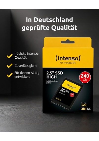 Ssd 2.5 İnç Sata 3 120 Gb, Siyah