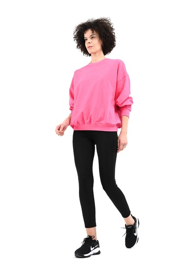 Sportive Luna Kadın Pembe Günlük Stil Sweatshirt 24yktl13d22-pmb 1605157 Pembe