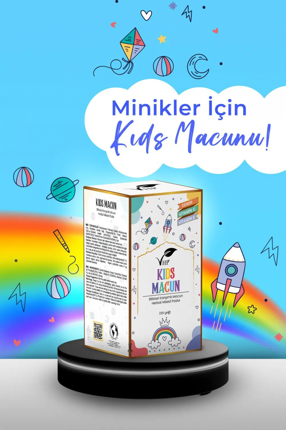 Vhp Kids Macun 230 Gr.