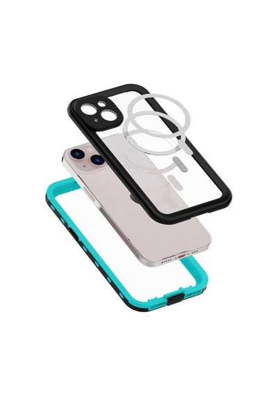 Apple Uyumlu iPhone 14 Kilif 360 Su Geçirmez 1-1 Silikon Zirhli Kapak 565113183
