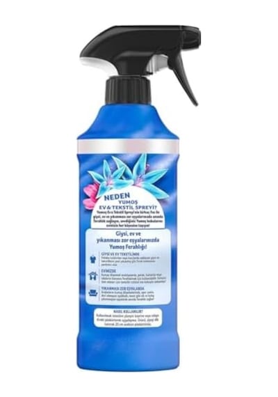 Ev Ve Tekstil Spreyi Lilyum Yıkanması Zor Eşyalar İçin 450 Ml 1000'li Set