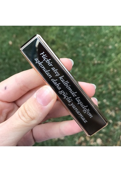 Kişiye Özel Çakmak Şarjlı Usb'li Elektronik Çakmak