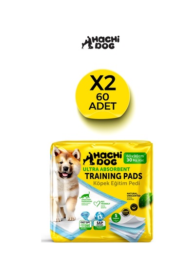 Köpek Eğitim Pedi 60x90 5 Katman 60 Adet Yellow Pack