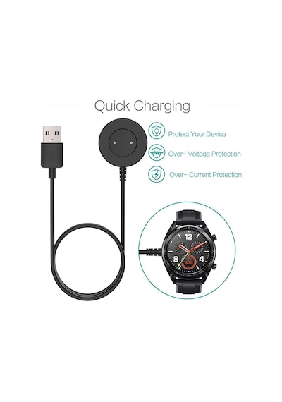 Huawei Watch Gt1 Gt2 46 Mm Honor Watch Magic 2 Usb Şarj Kablosu