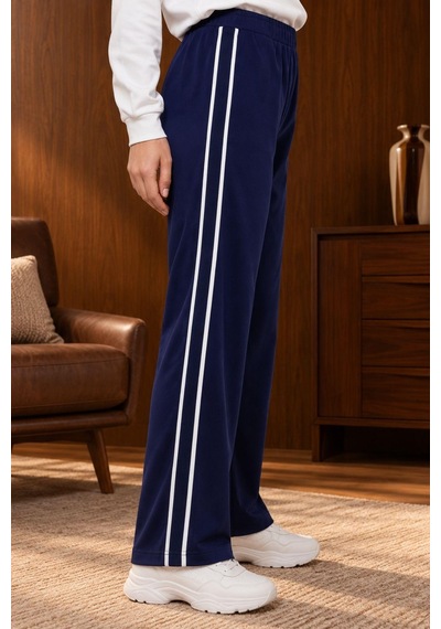Pjs Gd Goldoremi Kadın Premium Regular Fit Uzun Kollu Sweat Eşofman Takım Ekru