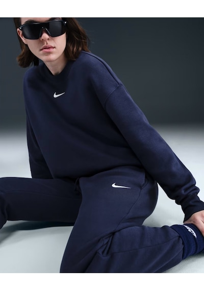 Nike Fz7626-410 Sportswear Phoenix Fleece Normal Belli Kadın Eşofman Altı - Lacivert