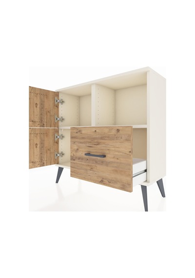 Arges Şifonyer 2 Raflı Tek Çekmeceli 2 Kapaklı 88x30x80 Aytaşı-çam Çam Arges Şifonyer 2 Raflı Tek Çekmeceli 2 Kapaklı 88x30x80 Aytaşı-çam Çam