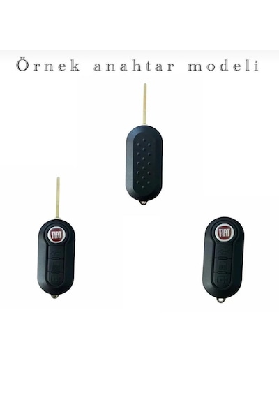 Fiat Doblo Fiorino Punto Bravo 500 Ducato Panda Anahtar Kılıfı