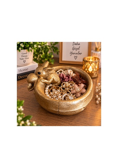 Dekoratif Hayvan Figürlü Masaüstü Organizer Anahtarlık Takı Toka Kalem Düzenleyici Çok Amaçlı Dekoratif Kase Polyester 11x18 Cm Altın Dekoratif Hayvan Figürlü Masaüstü Organizer Anahtarlık Takı Toka Kalem Düzenleyici Çok Amaçlı Dekoratif Kase Polyester 11x18 Cm Altın