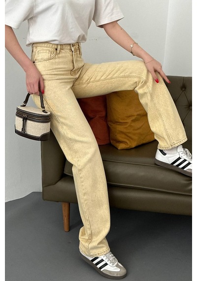 Alemdarshop Hardal Straightmania Jeans Pantolon