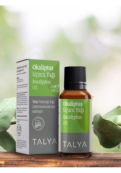Talya %100 Saf ve Doğal Buhurdanlık ve Difüzör İçin Okaliptus Uçucu Yağı 10 ML