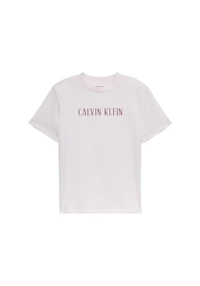 Calvin Klein Ss Classıc Varsıty L, 3fs Pembe Kadın T-shirt