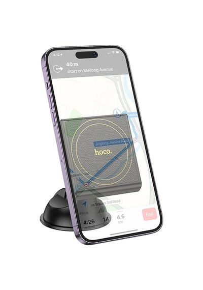Hoco H47 Torpido Üstü Magsafe Manyetik Araç İçi Telefon Tutucu- 5775 Siyah