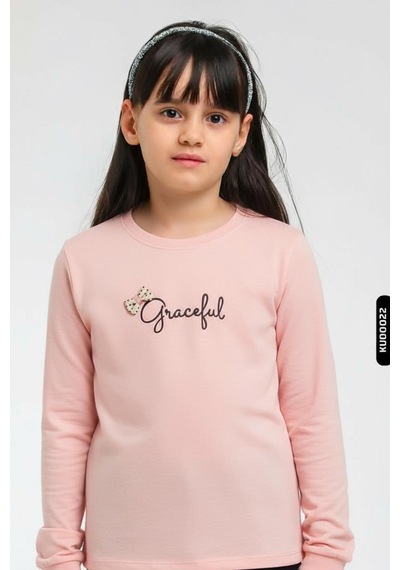Xo Kids Kız Çocuk Sweatşirt 1-4 Yaş 39613 Krem