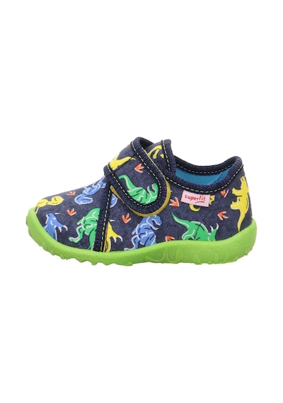 Superfit Spotty Çocuk Panduf Dinozor Desenli - Lacivert 009246-8210