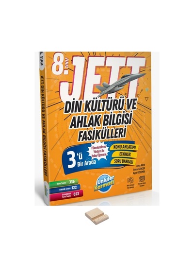 Lgs 8. Sınıf Jett Din Kültürü Fasikülleri Ve Telefon Standı