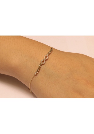 Altın Sonsuzluk Model Bileklik Guler1002944 Sarı Altın
