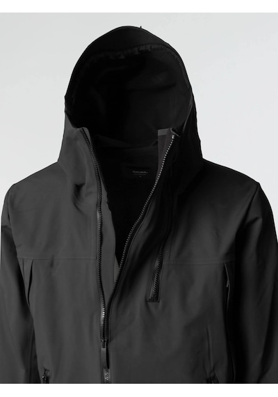 Isaora Asym Jacket Erkek Black Onyx Shell Jacket Isr7010-888 Siyah