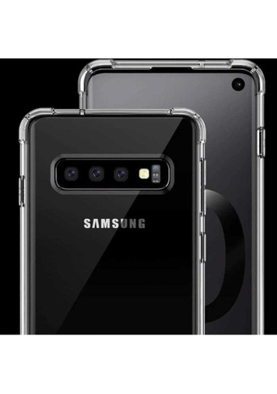 Galaxy S10 Plus Kılıf Zore Nitro Anti Shock Silikon Renksiz