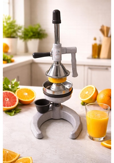 Cooker 700 Sanayi Tipi Meyve Presi Katı Meyve Sıkacağı Press Döküm
