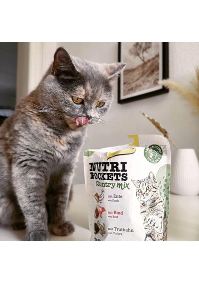 Gimcat Nutripockets Country Mix Kedi Ödül Tableti 150gr