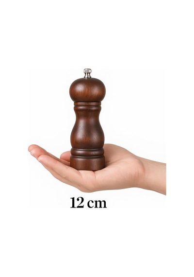 Viyana 12 Cm Ahşap Karabiber Değirmeni Çok Renkli