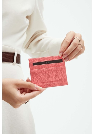 Tamer Tanca Unisex Hakiki Deri Pembe Kartlık 688 132 Krtlk Y23 Pembe Tg Pembe
