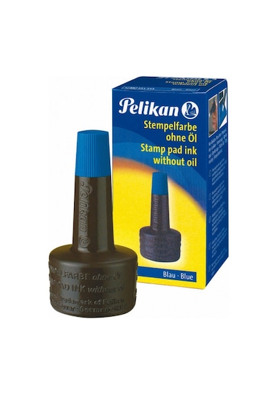 Pelikan Istampa Mürekkebi 28 Ml Mavi 351213 10  Adet