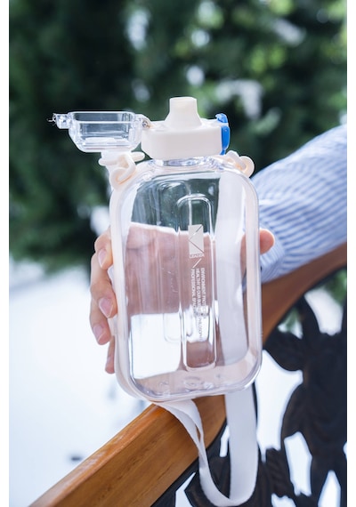 Acar Mediqua Askılı Su Matarası 750 Ml Beyaz