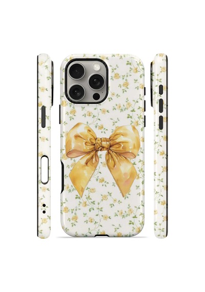 Velvoria Valestra Golden Floral Bow Apple Apple iPhone Uyumlu 16 Pro Max Magsafe Koruma Kılıfı Valestra Magline - Golden Floral Bow Velvoria Valestra Golden Floral Bow Apple Apple iPhone Uyumlu 16 Pro Max Magsafe Koruma Kılıfı Valestra Magline - Golden Floral Bow
